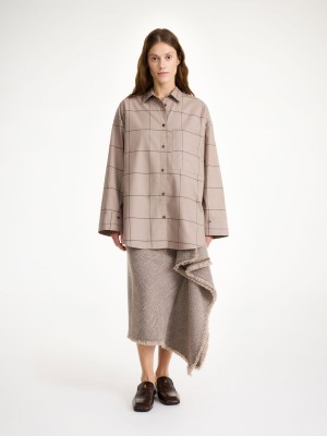 Autumn check By Malene Birger Derris Organic Cotton Shirts | AU_BB33242