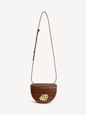 Bison By Malene Birger Cebelle Leather Shoulder Bags | AU_BB48160