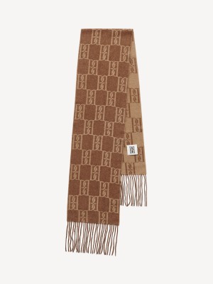 Bison By Malene Birger Manno Wool Scarves | AU_BB95393