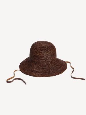 Bison By Malene Birger Rafiah Straw Hat Other Accessories | AU_BB12258