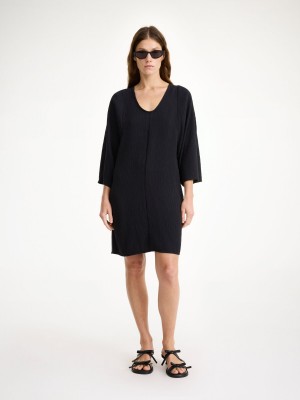 Black By Malene Birger Carmona Midi Dress | AU_BB66819