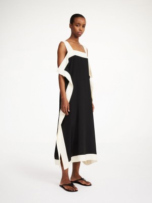 Black By Malene Birger Gabrias Midi Dress | AU_BB74327