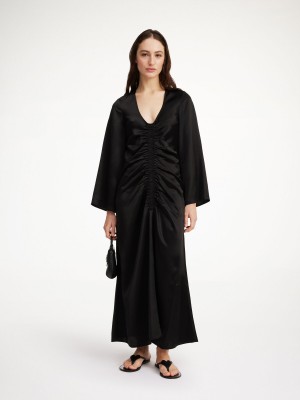 Black By Malene Birger Lavende Maxi Dress | AU_BB31530