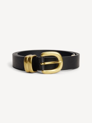 Black By Malene Birger Zoilo Leather Belts | AU_BB82670