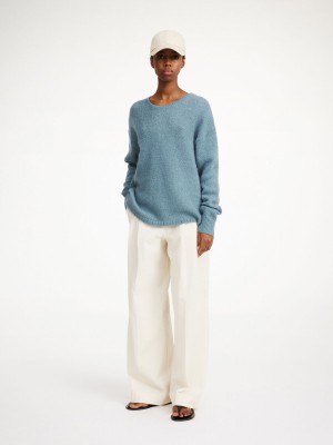 Cool Water By Malene Birger Briella Mohair-blend Sweater Knitwear | AU_BB85571