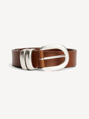 Dark Brown By Malene Birger Zoira Leather Belts | AU_BB14455