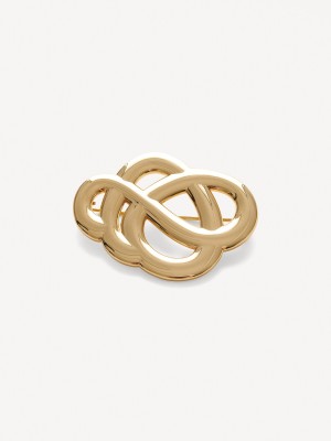 Gold By Malene Birger Broche Brooch Other Accessories | AU_BB78427