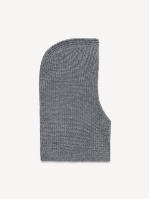 Grey Melange By Malene Birger Renima Balaclava Other Accessories | AU_BB13645