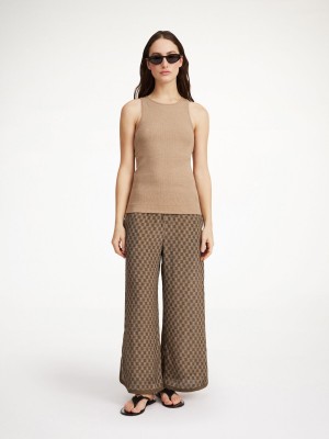 Mono Lined 1DJ By Malene Birger Louisan Wide-leg Trousers | AU_BB52116