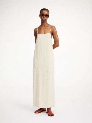 Oyster Gray By Malene Birger Almeena Maxi Dress | AU_BB23888