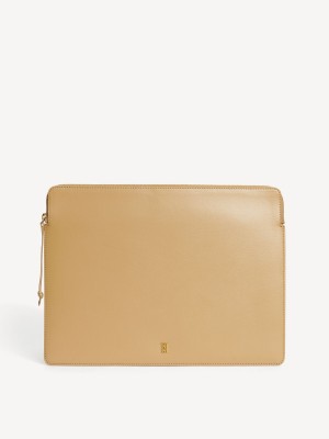 Sand By Malene Birger Aya Leather Laptop Case Other Accessories | AU_BB39890