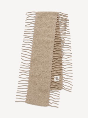 Tehina By Malene Birger Fringly Wool Scarves | AU_BB53938