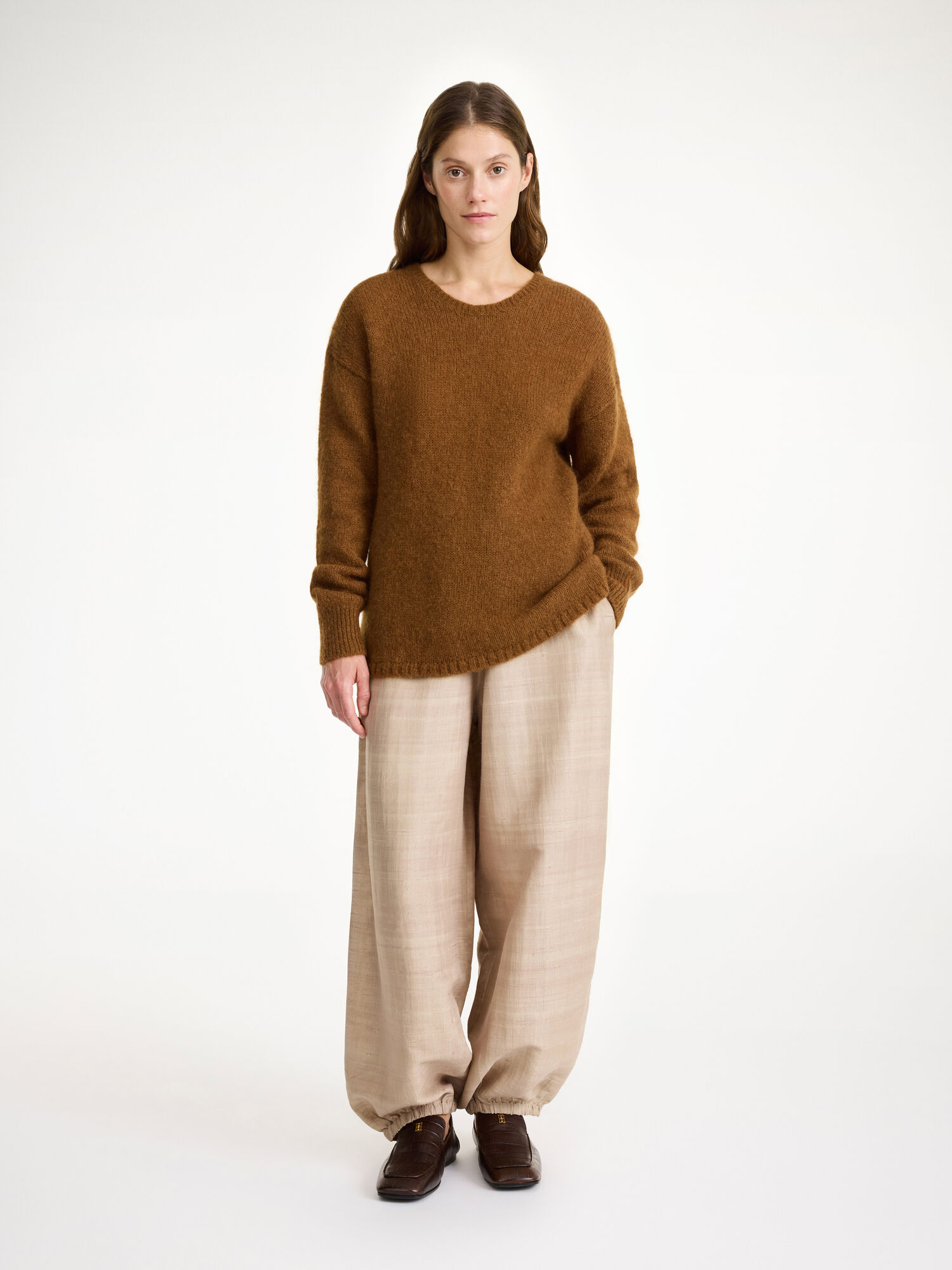 Bison By Malene Birger Briella Mohair-blend Sweater Knitwear | AU_BB71397