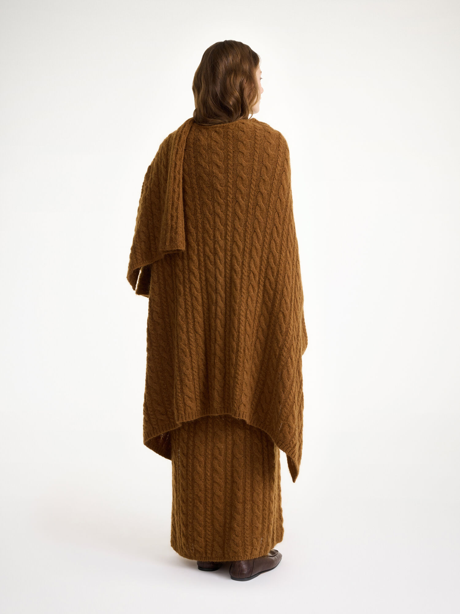 Bison By Malene Birger Kassillas Wool-blend Poncho Knitwear | AU_BB51739