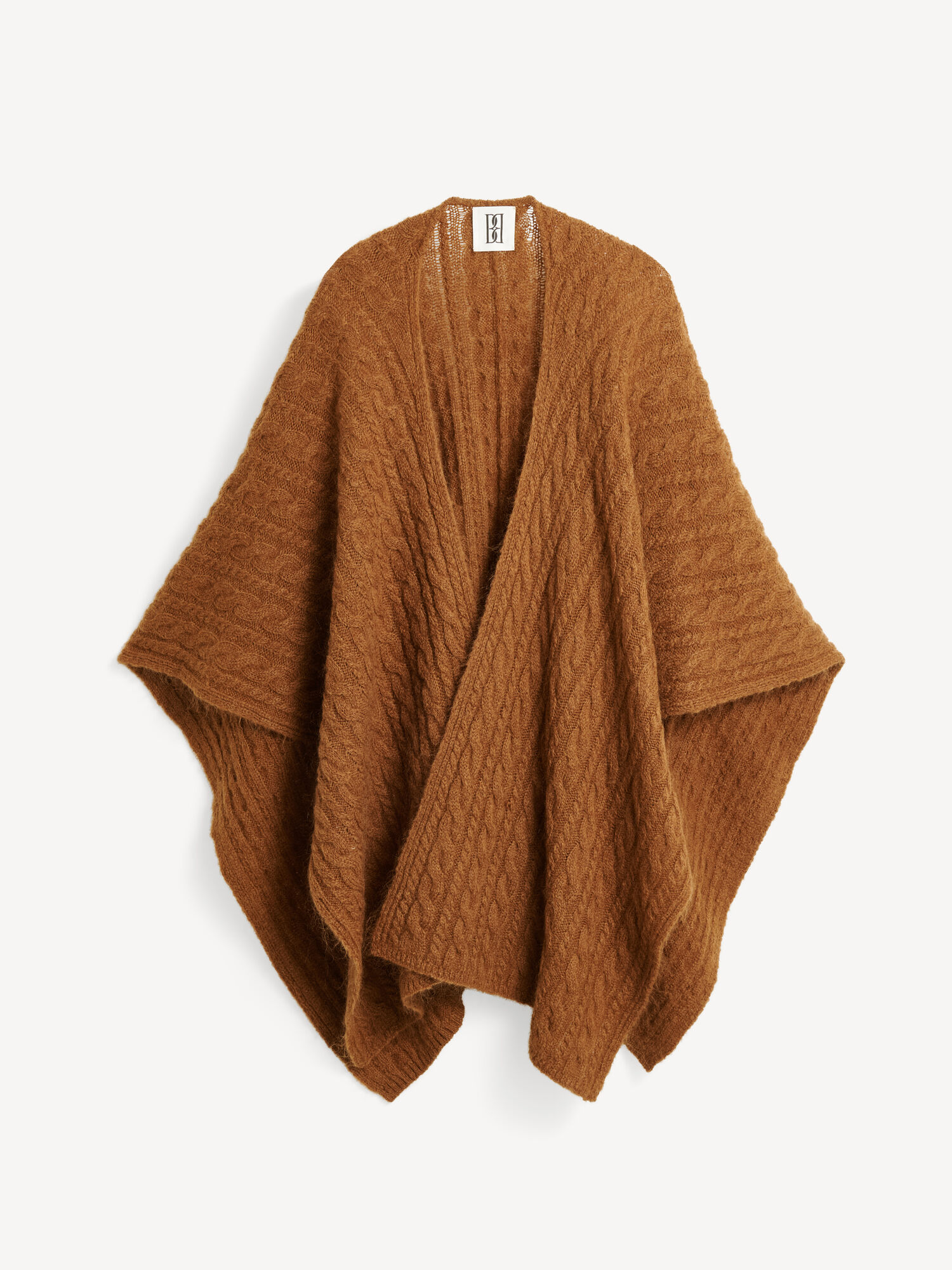 Bison By Malene Birger Kassillas Wool-blend Poncho Knitwear | AU_BB51739