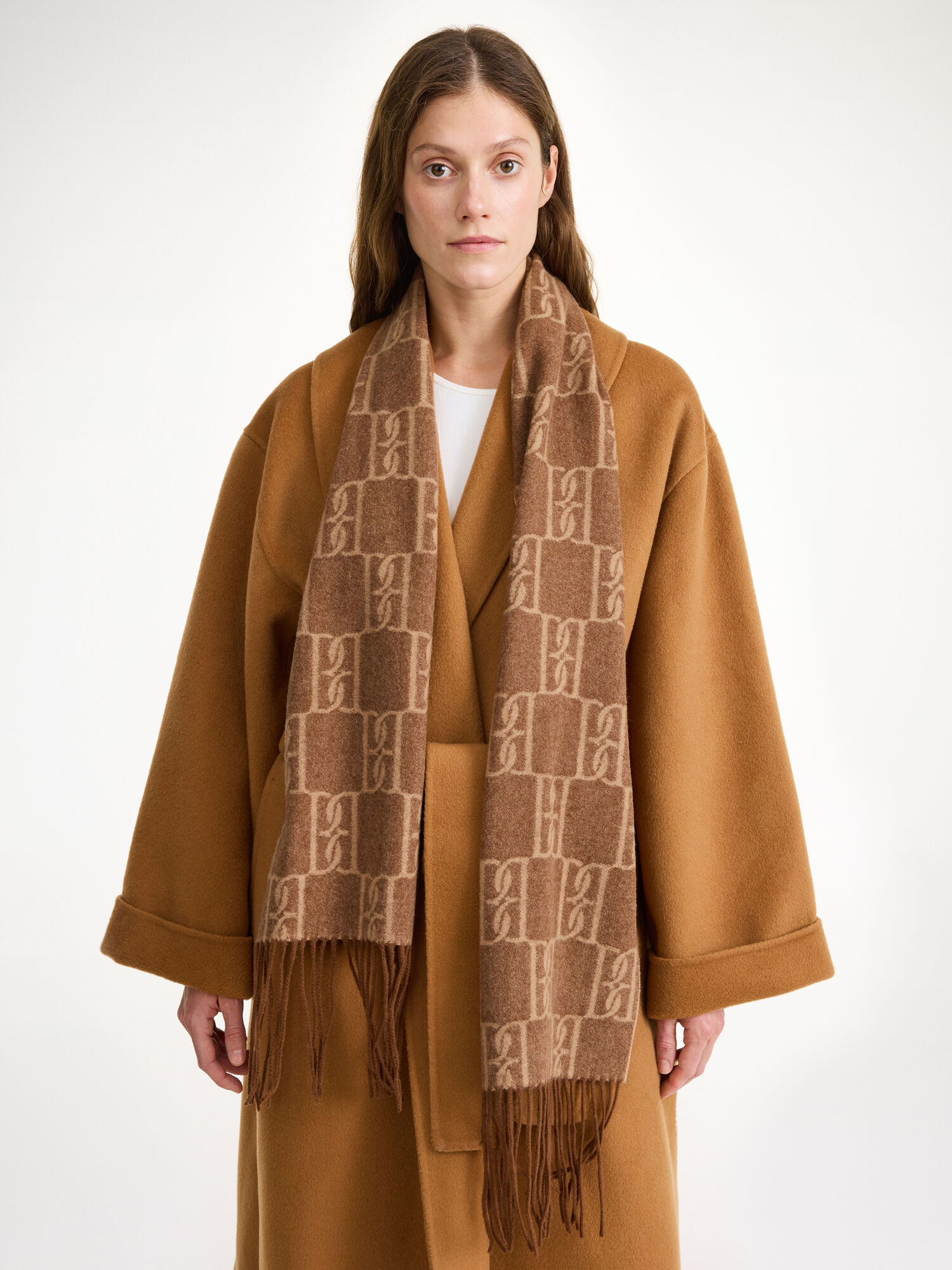 Bison By Malene Birger Manno Wool Scarves | AU_BB95393