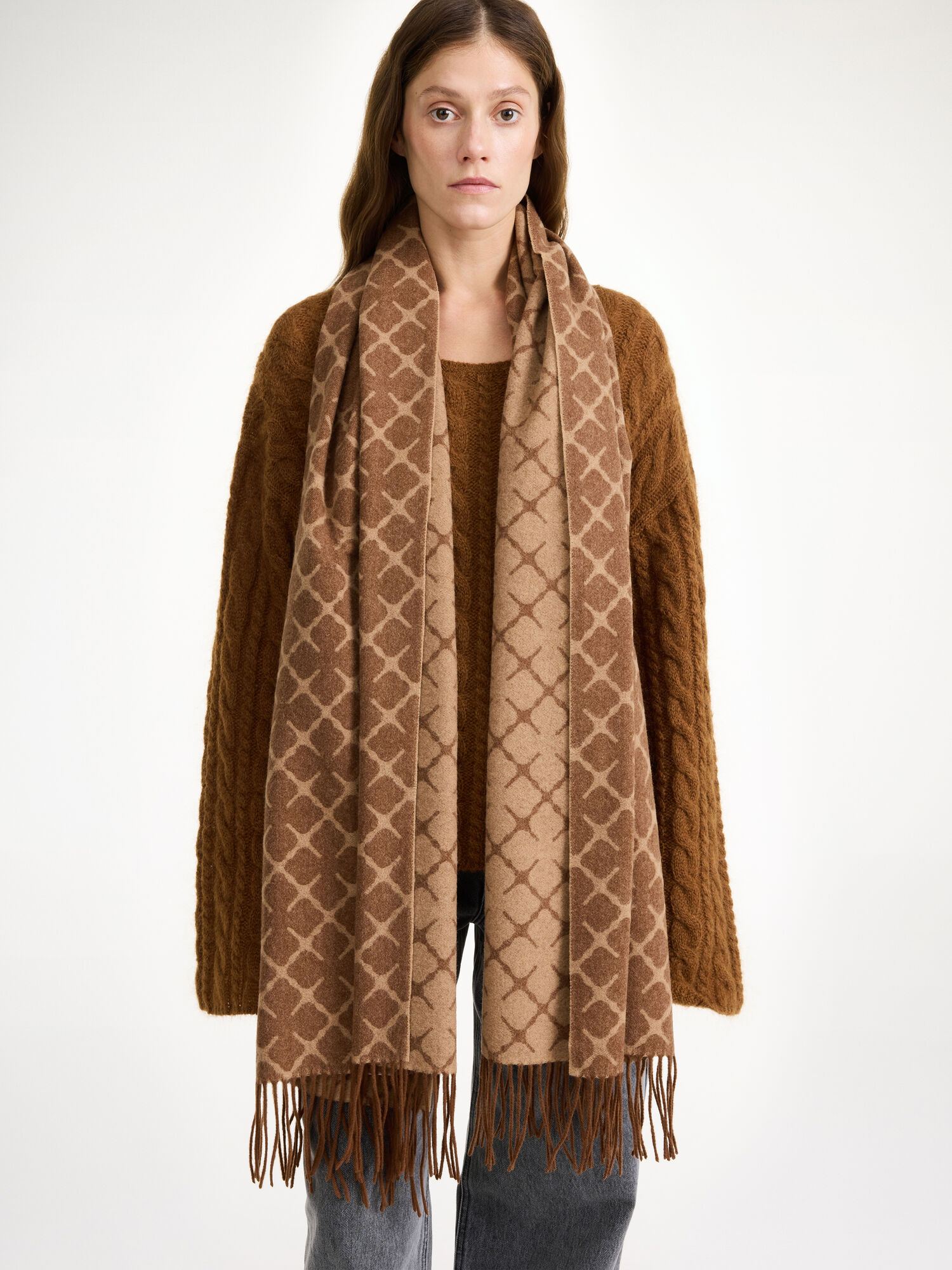 Bison By Malene Birger Ortega Cashmere-blend Scarves | AU_BB13710