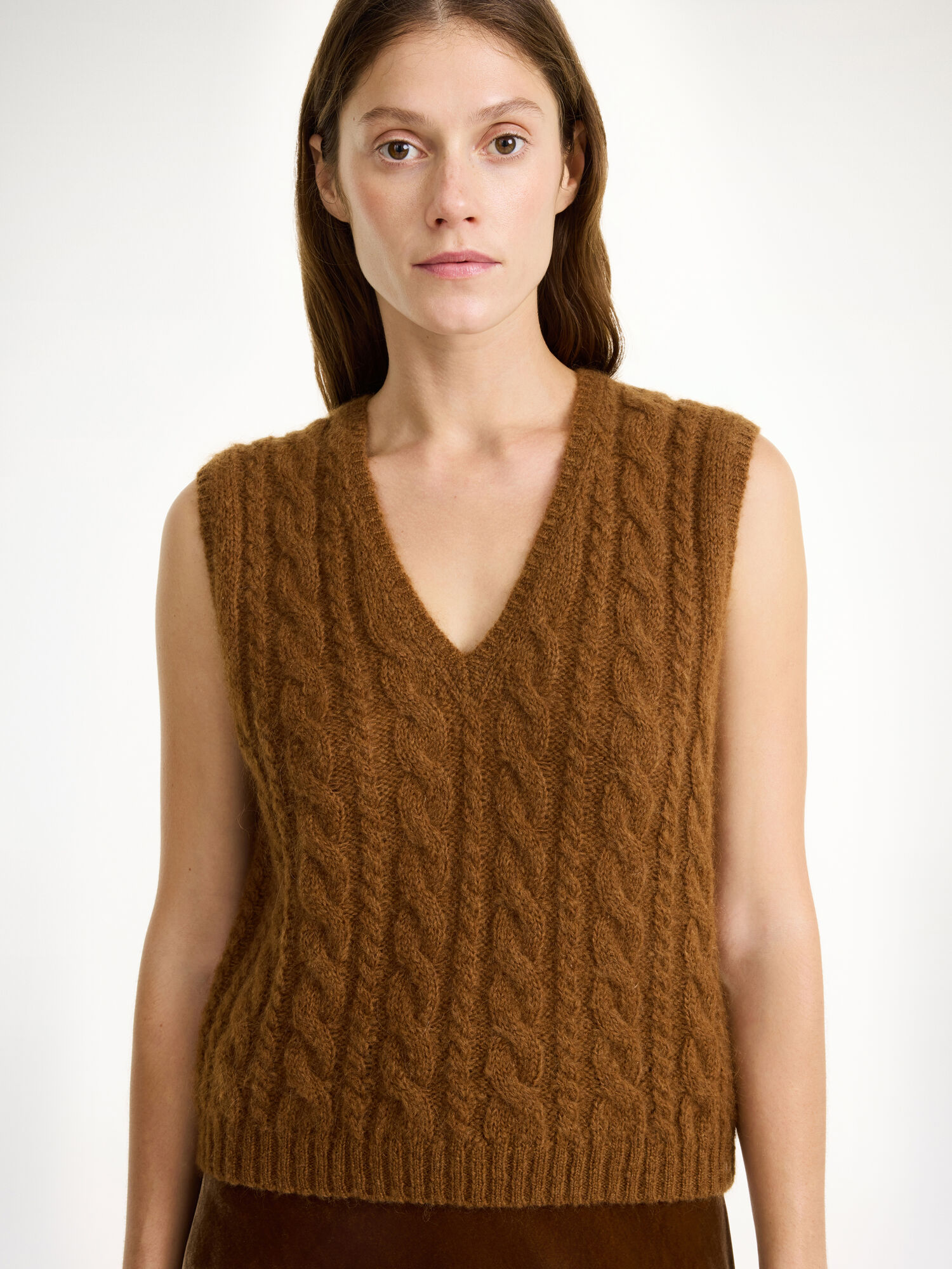 Bison By Malene Birger Simea Vest Knitwear | AU_BB11152