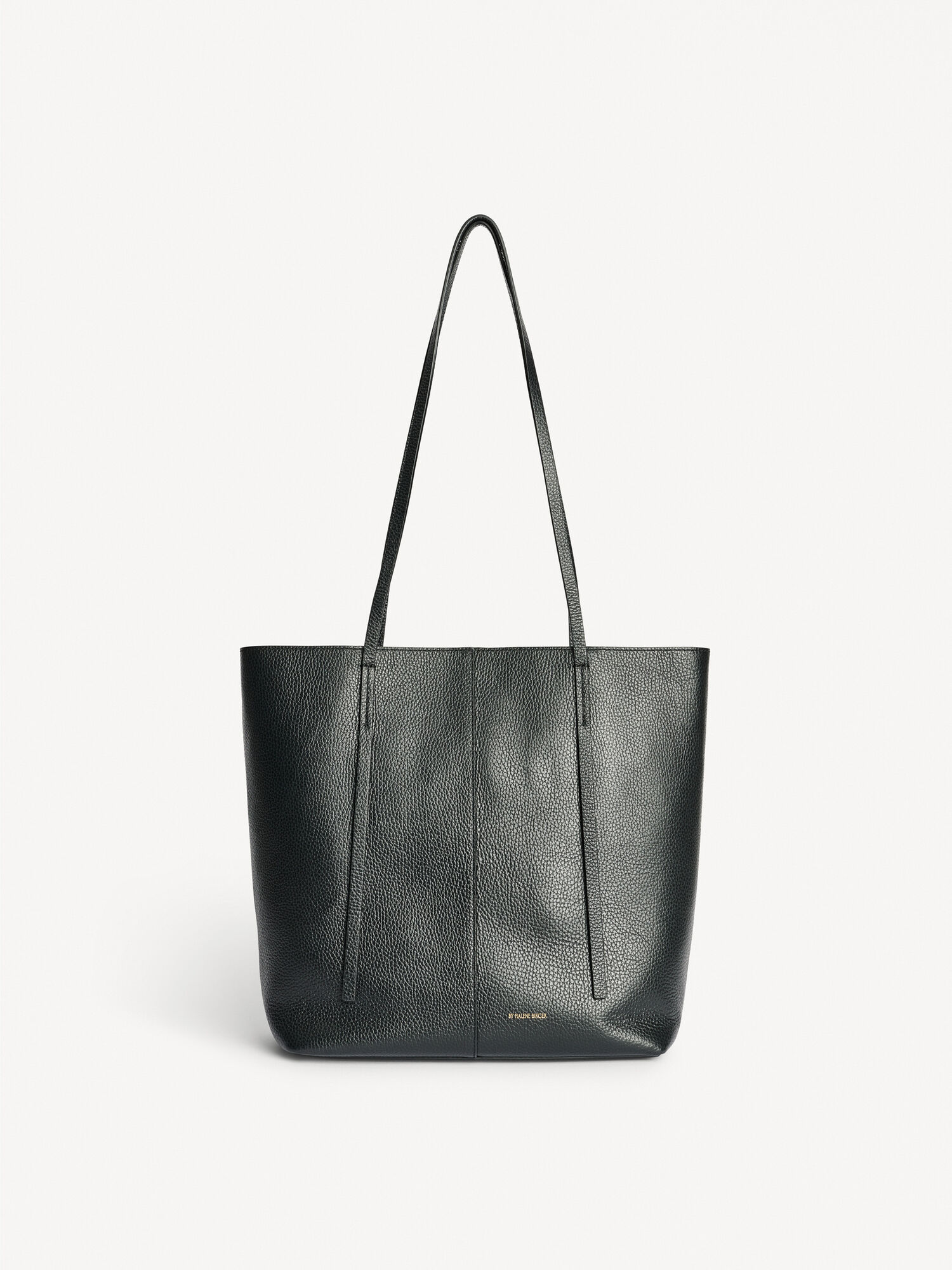 Black By Malene Birger Abilso Leather Tote Bags | AU_BB64711