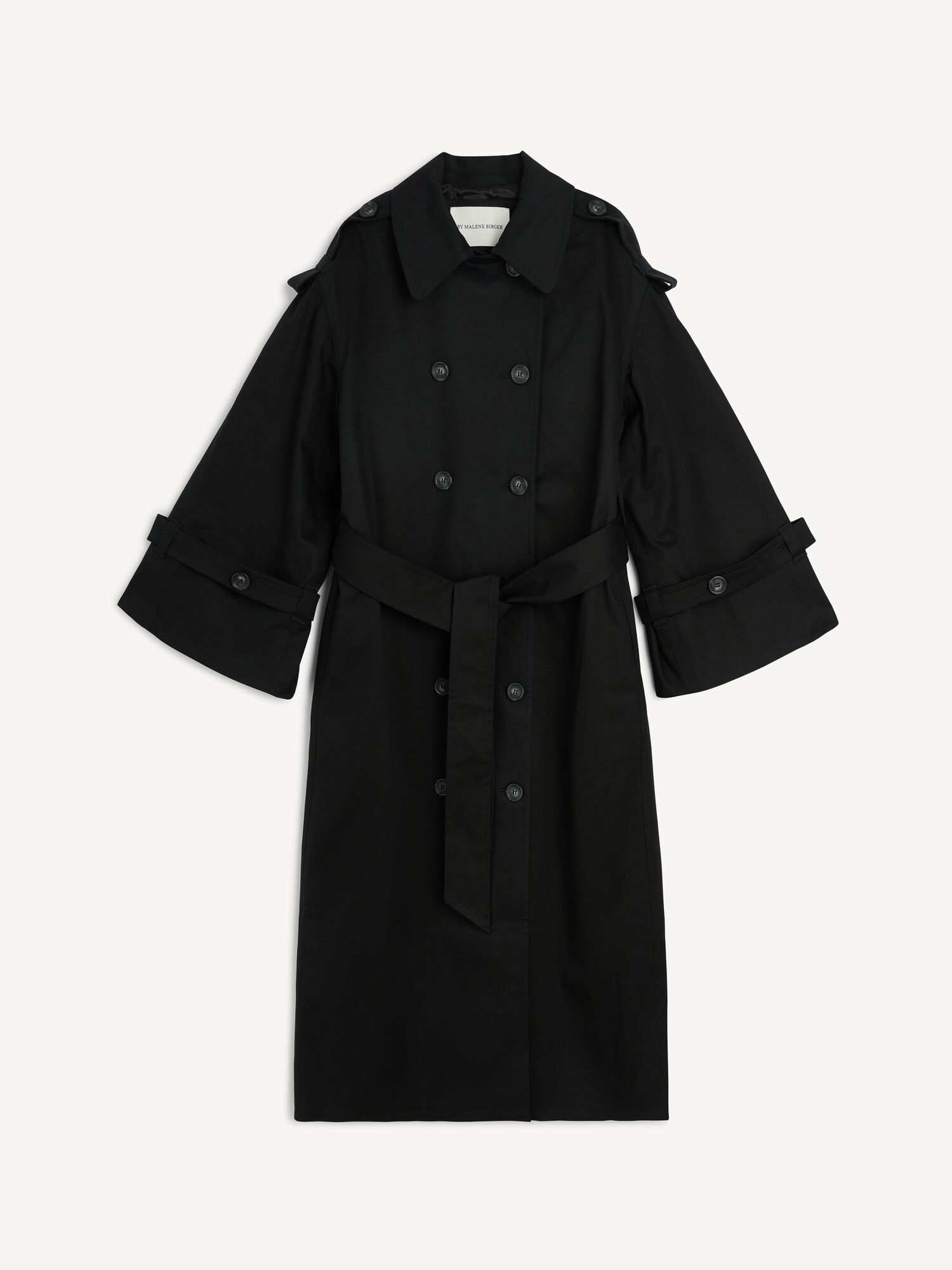 Black By Malene Birger Alanis Trench Jackets | AU_BB21414