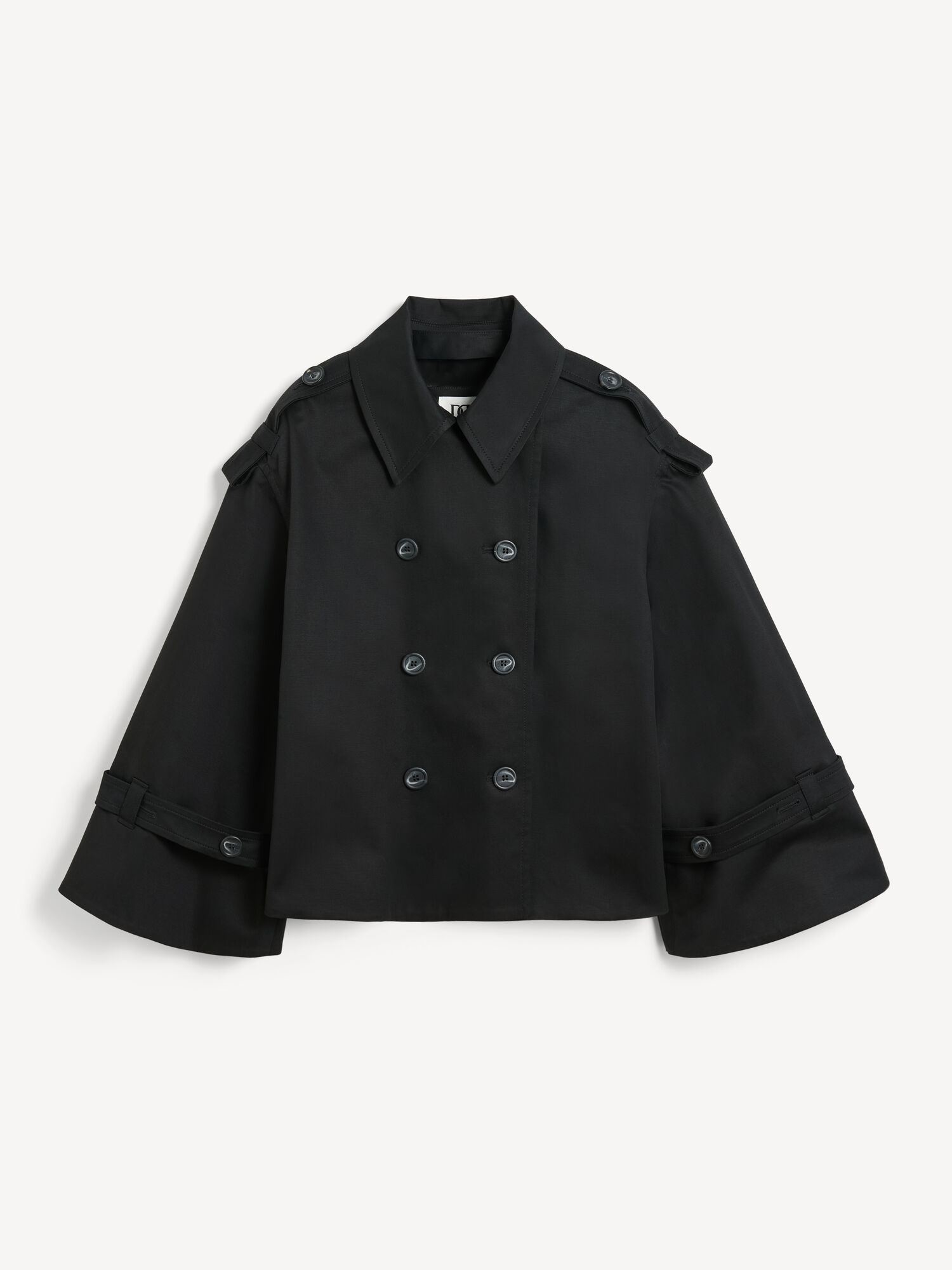 Black By Malene Birger Alisandra Trench Jackets | AU_BB60019