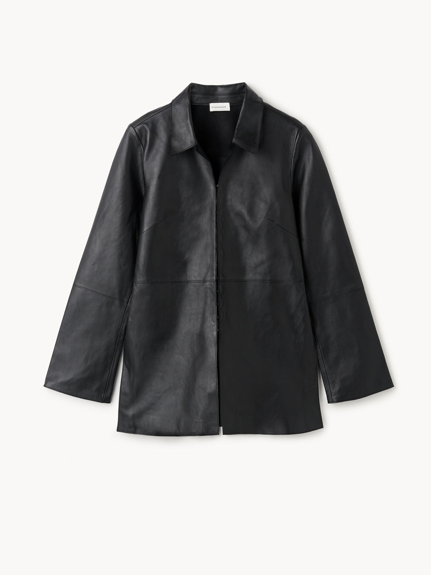 Black By Malene Birger Alleys Leather Shirts | AU_BB41433