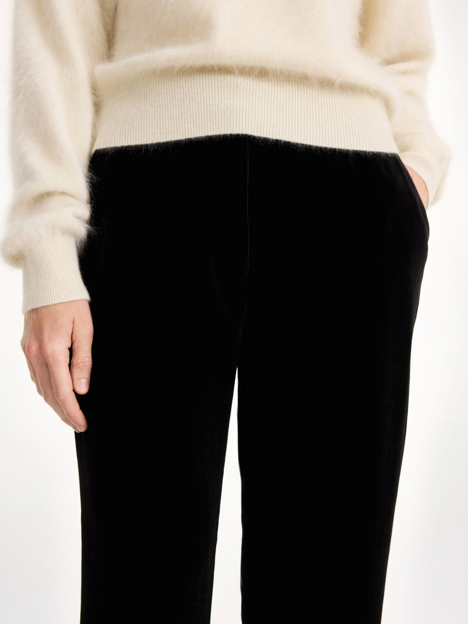 Black By Malene Birger Amores High-waisted Trousers | AU_BB35944