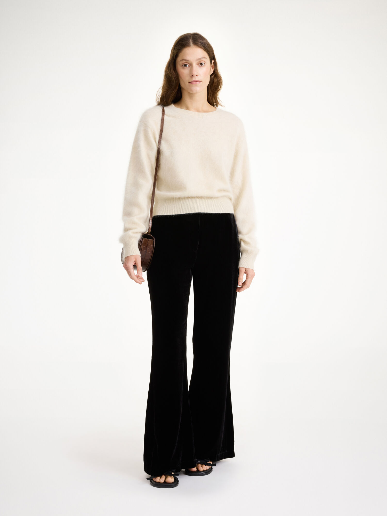 Black By Malene Birger Amores High-waisted Trousers | AU_BB35944