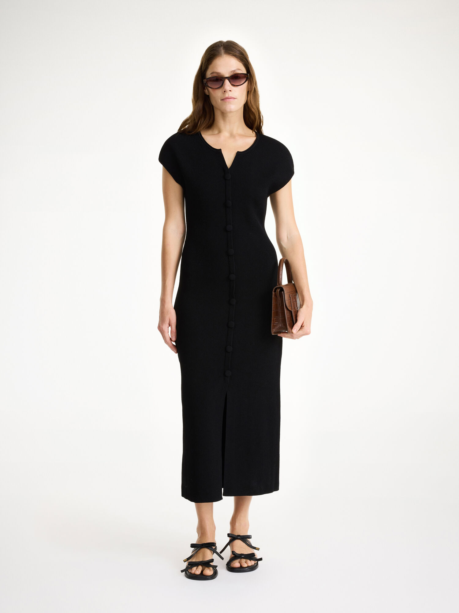 Black By Malene Birger Bielas Maxi Dress | AU_BB42366