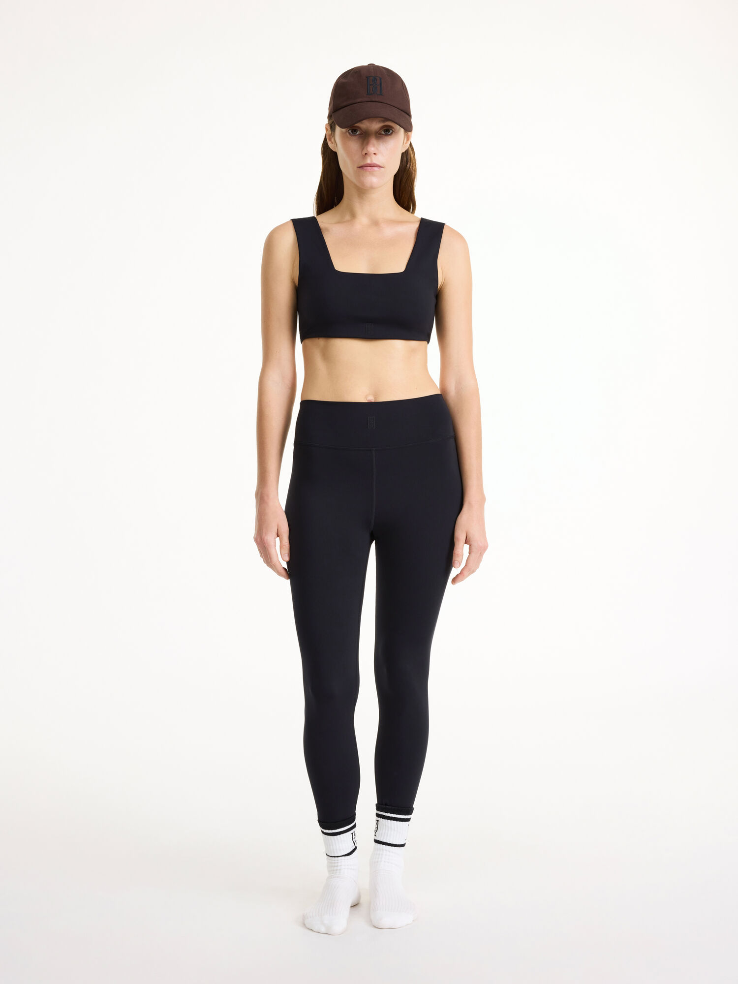 Black By Malene Birger Braga Athletic Top Athleisure Wear | AU_BB75786