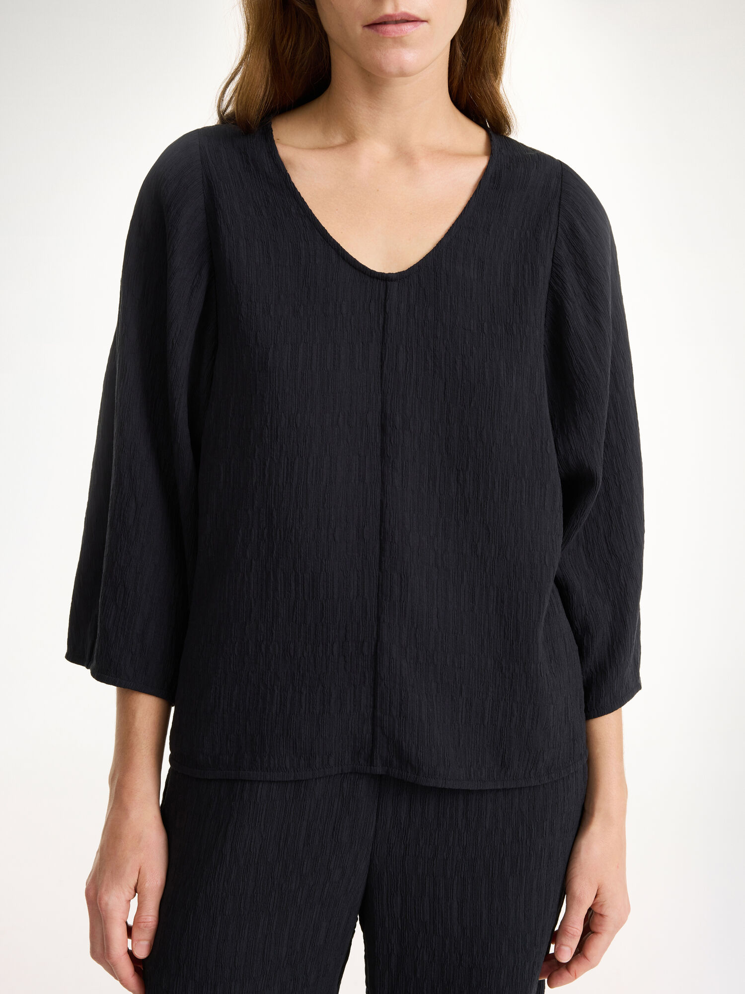 Black By Malene Birger Calyas Blouse Shirts | AU_BB93469