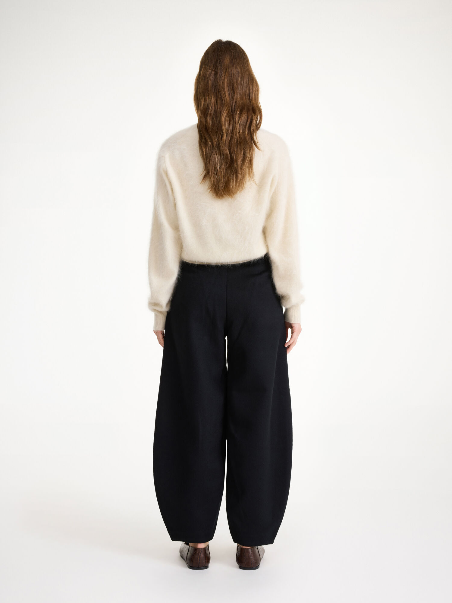 Black By Malene Birger Carlien Wool Trousers | AU_BB64273