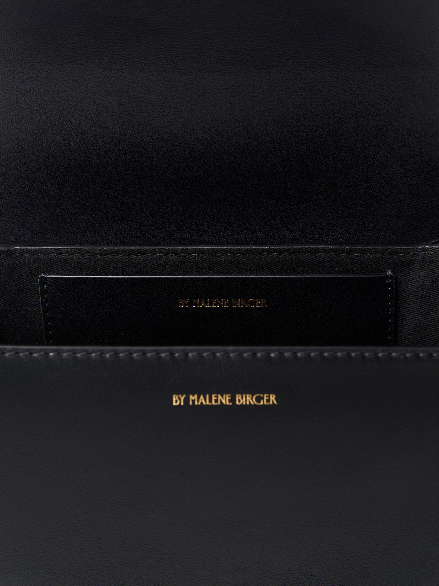 Black By Malene Birger Cebelle Leather Shoulder Bags | AU_BB44522