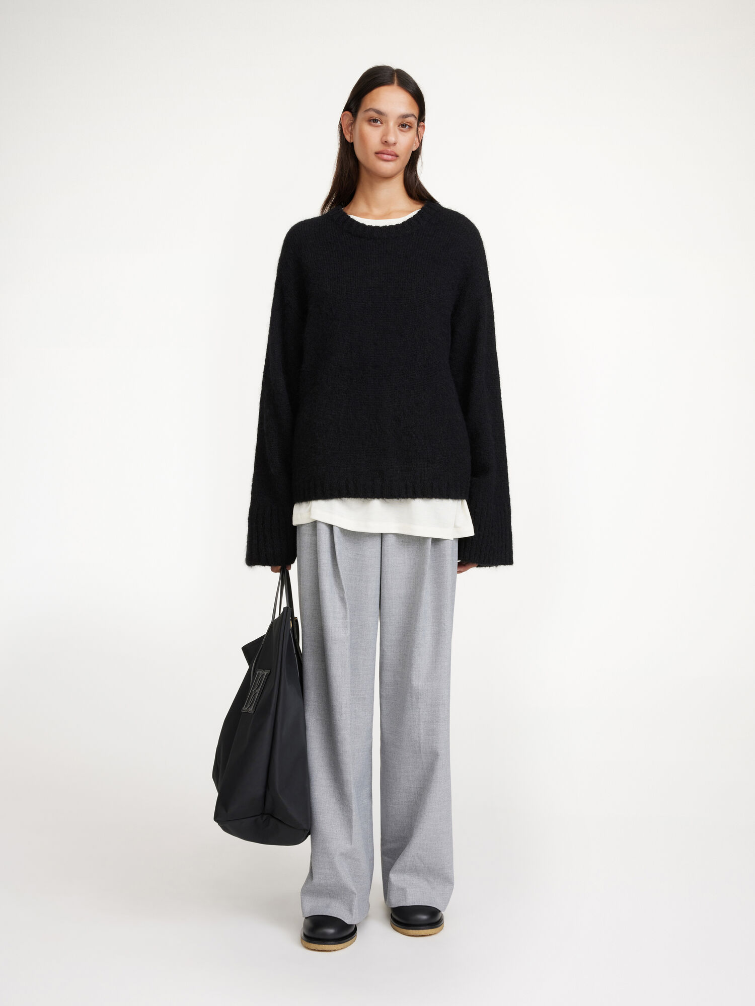 Black By Malene Birger Cierra Sweater Knitwear | AU_BB58783