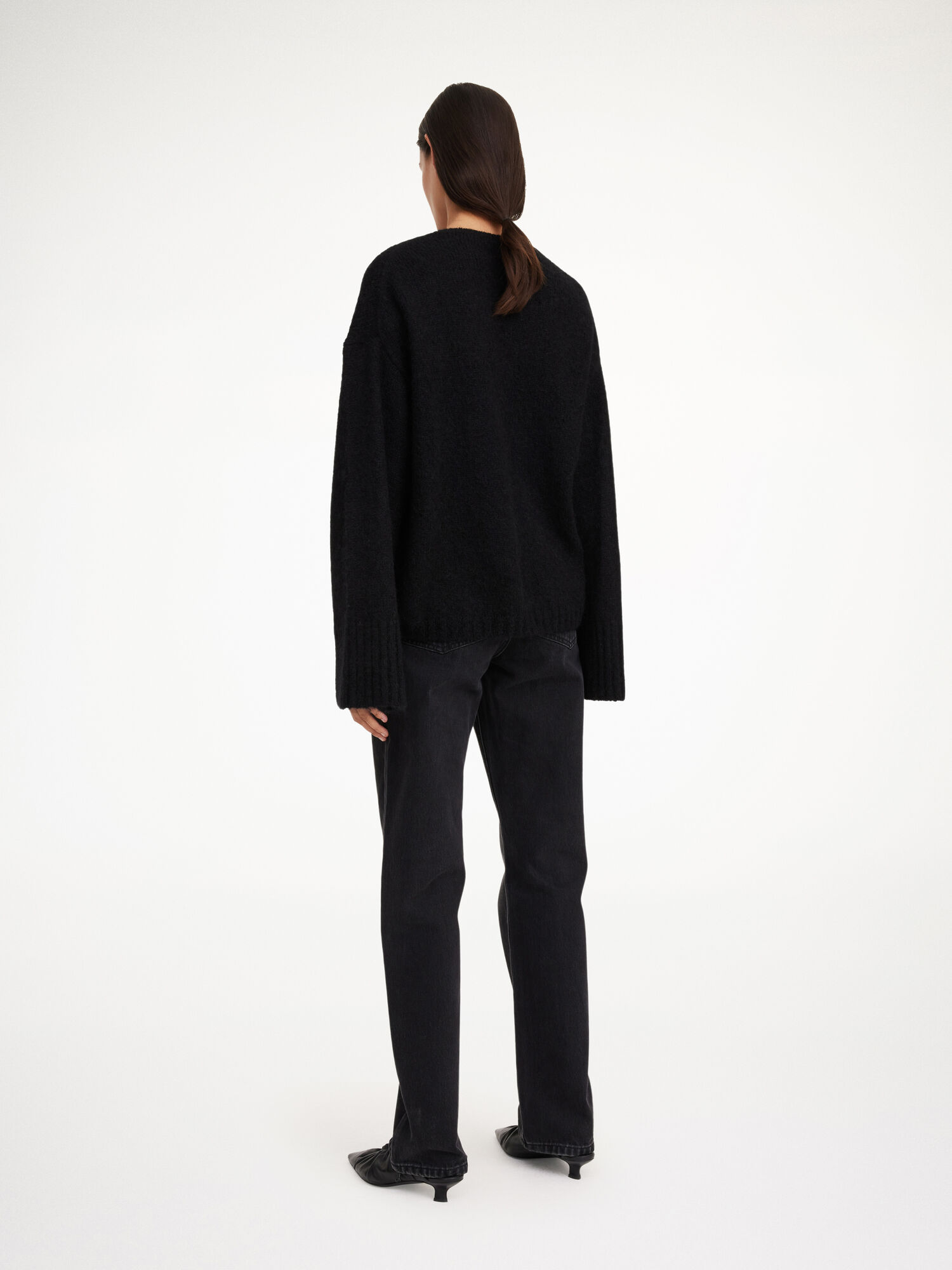 Black By Malene Birger Cimone Sweater Knitwear | AU_BB48592