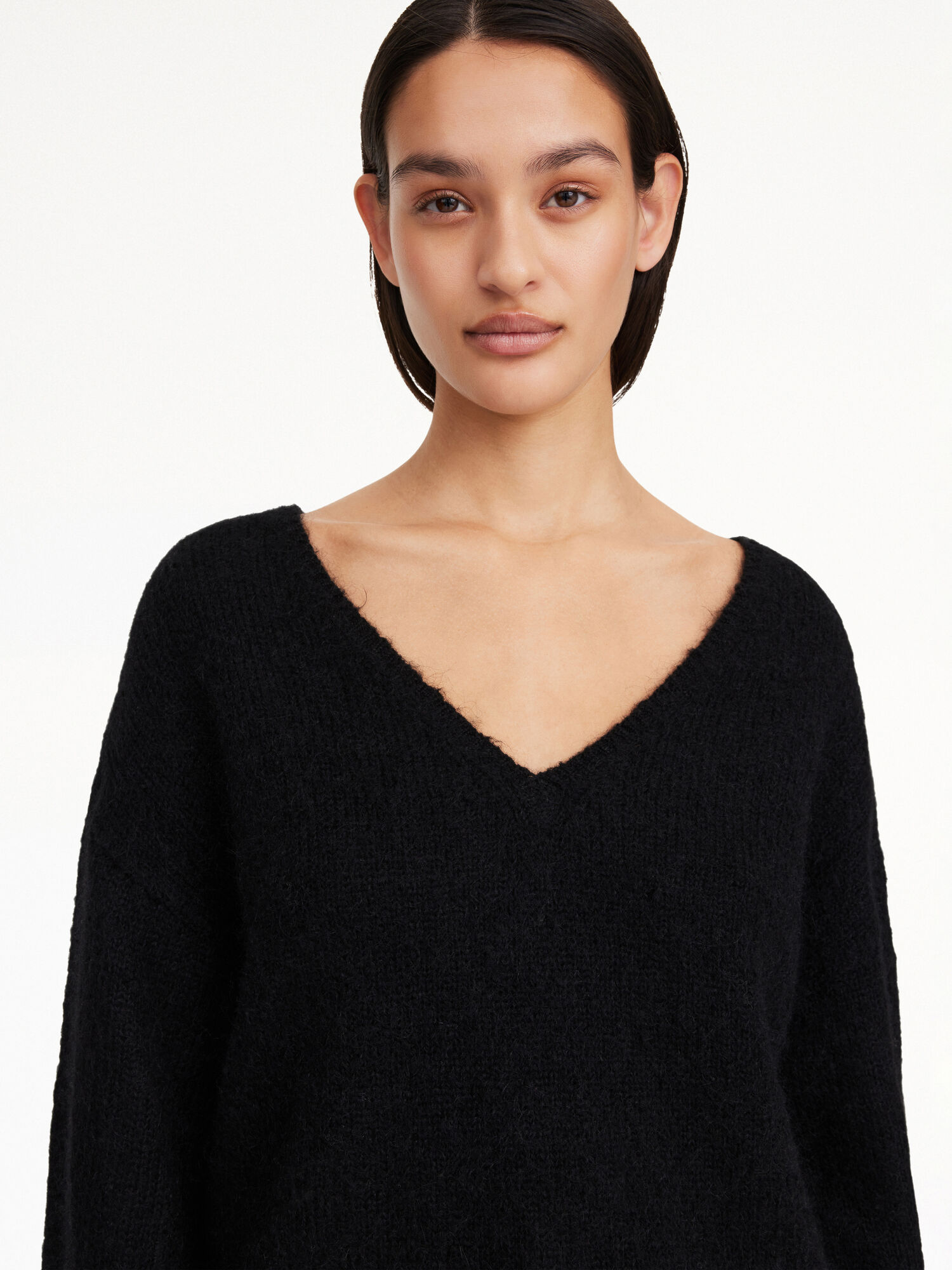 Black By Malene Birger Cimone Sweater Knitwear | AU_BB48592