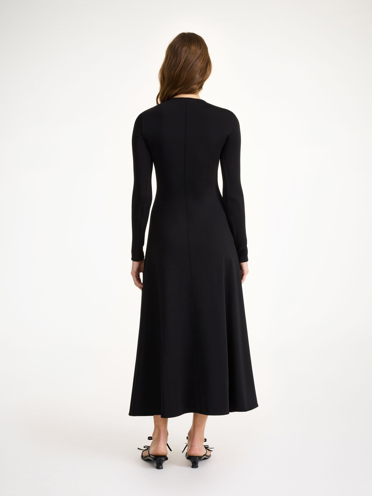 Black By Malene Birger Deija Maxi Dress Knitwear | AU_BB55017