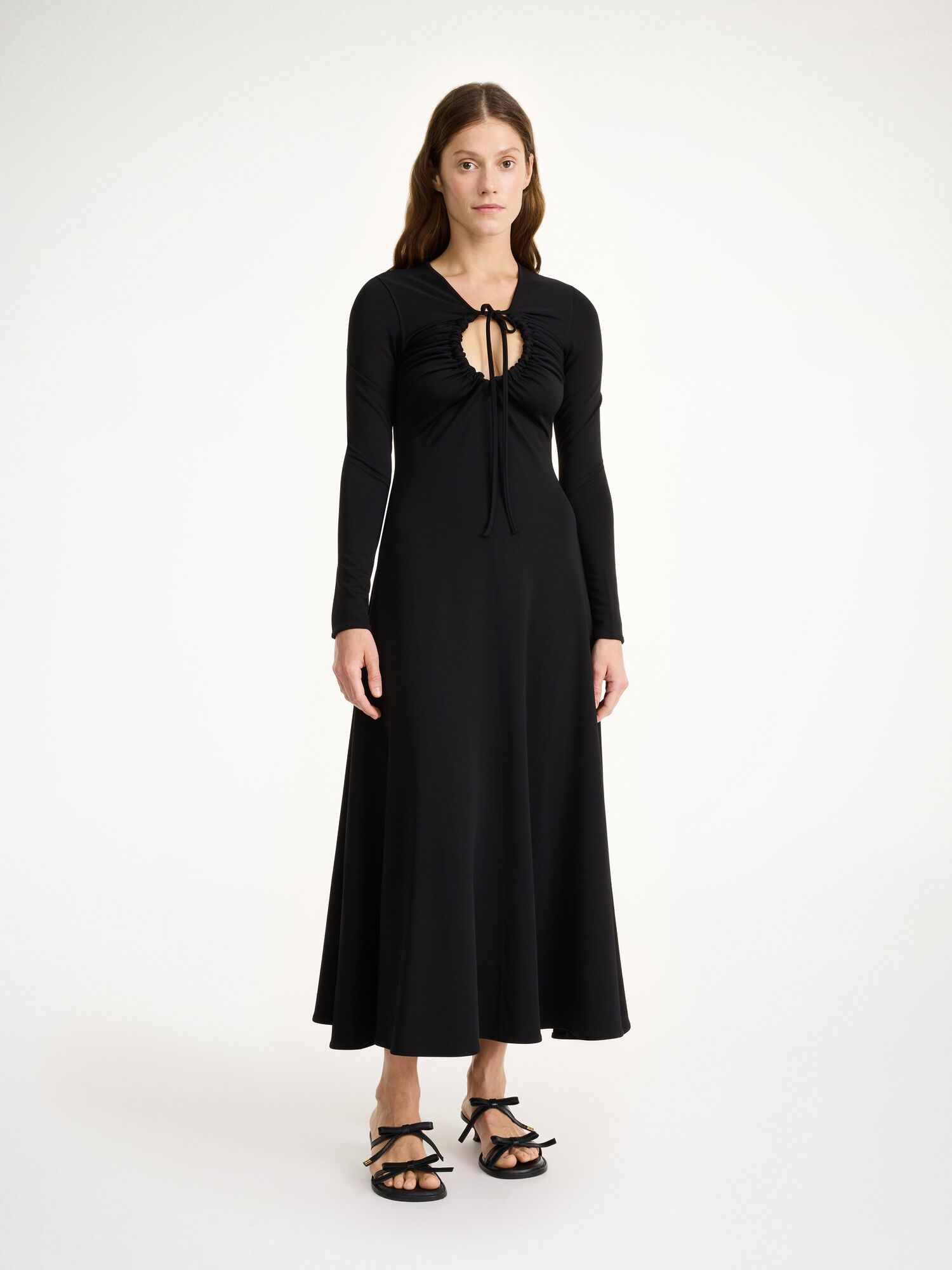 Black By Malene Birger Deija Maxi Dress | AU_BB77806