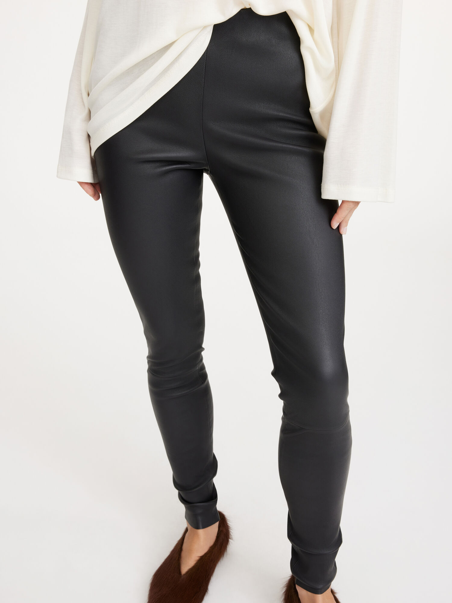 Black By Malene Birger Elenasoo Leggings Trousers | AU_BB67797