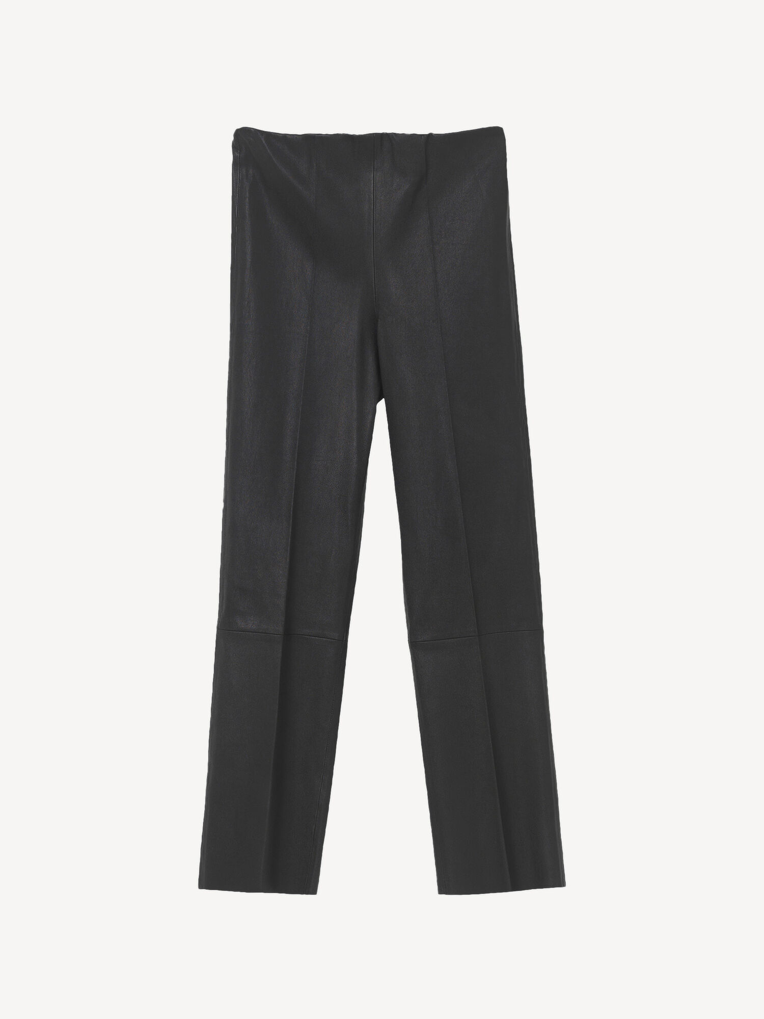 Black By Malene Birger Florentina Leather Trousers | AU_BB40314