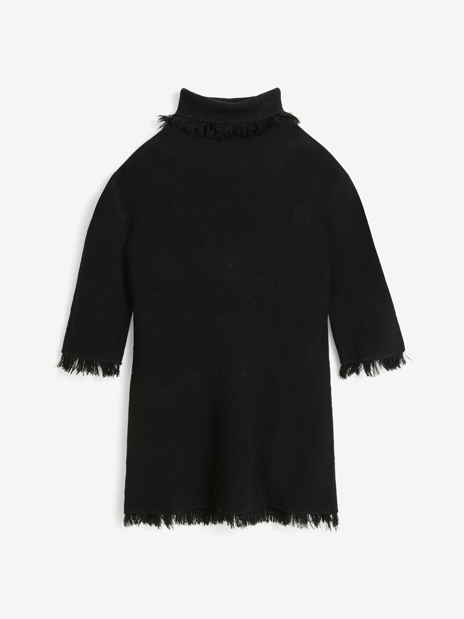 Black By Malene Birger Jaxa Wool-blend Top Knitwear | AU_BB31650