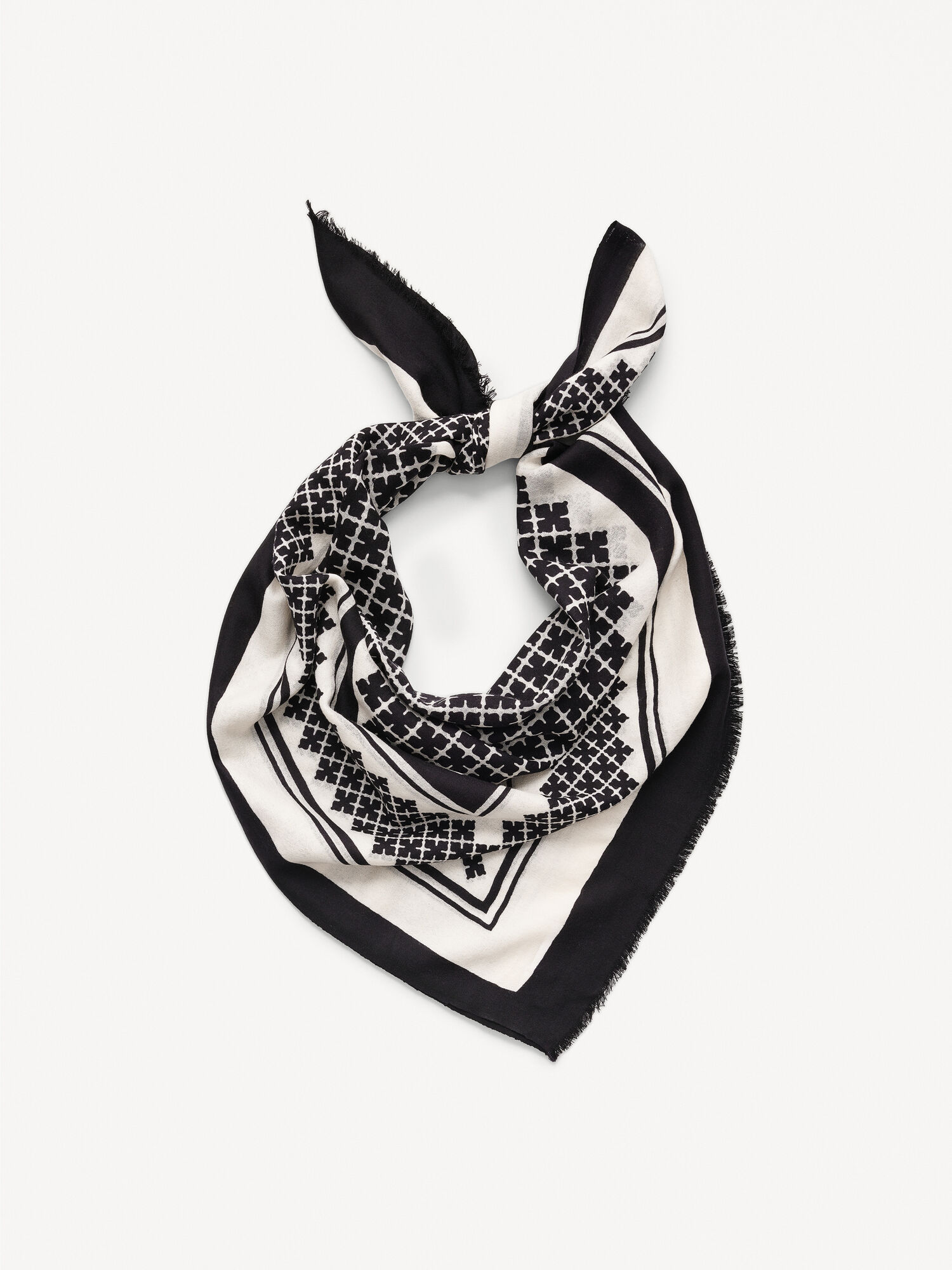 Black By Malene Birger Julee Wool Scarves | AU_BB10659