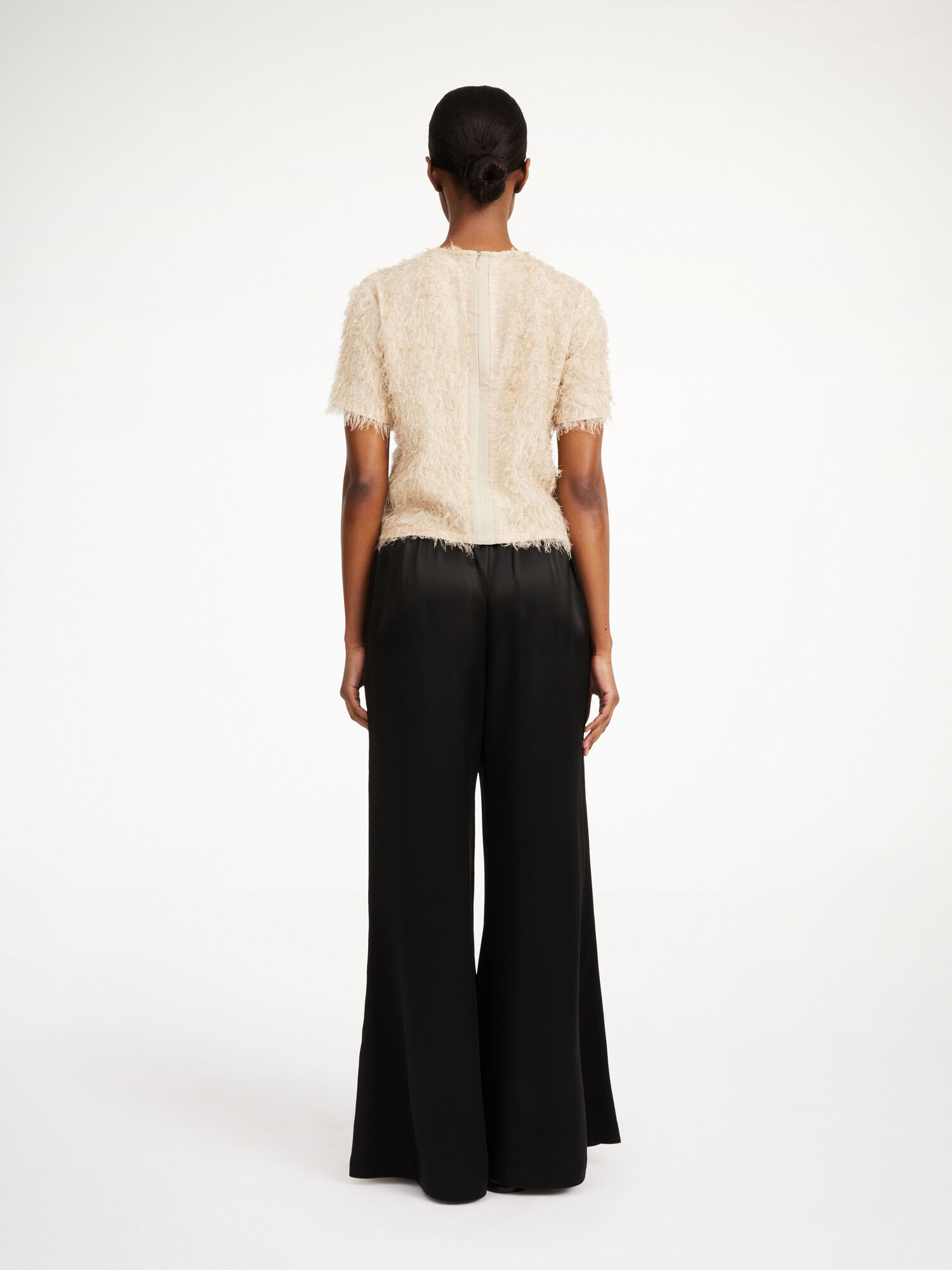 Black By Malene Birger Lucee Flared Trousers | AU_BB27702