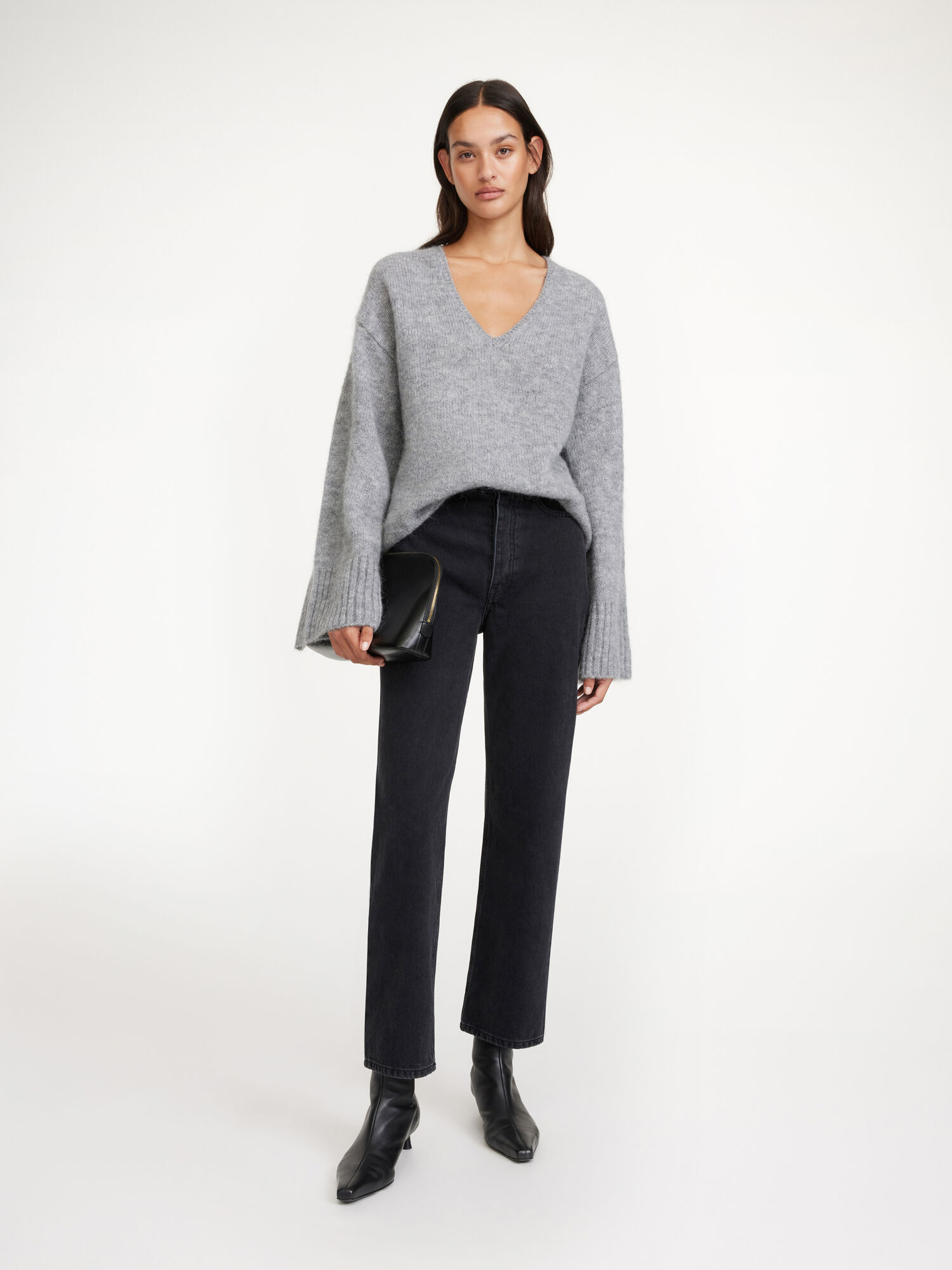 Black By Malene Birger Milium Organic Cotton Jeans | AU_BB94055