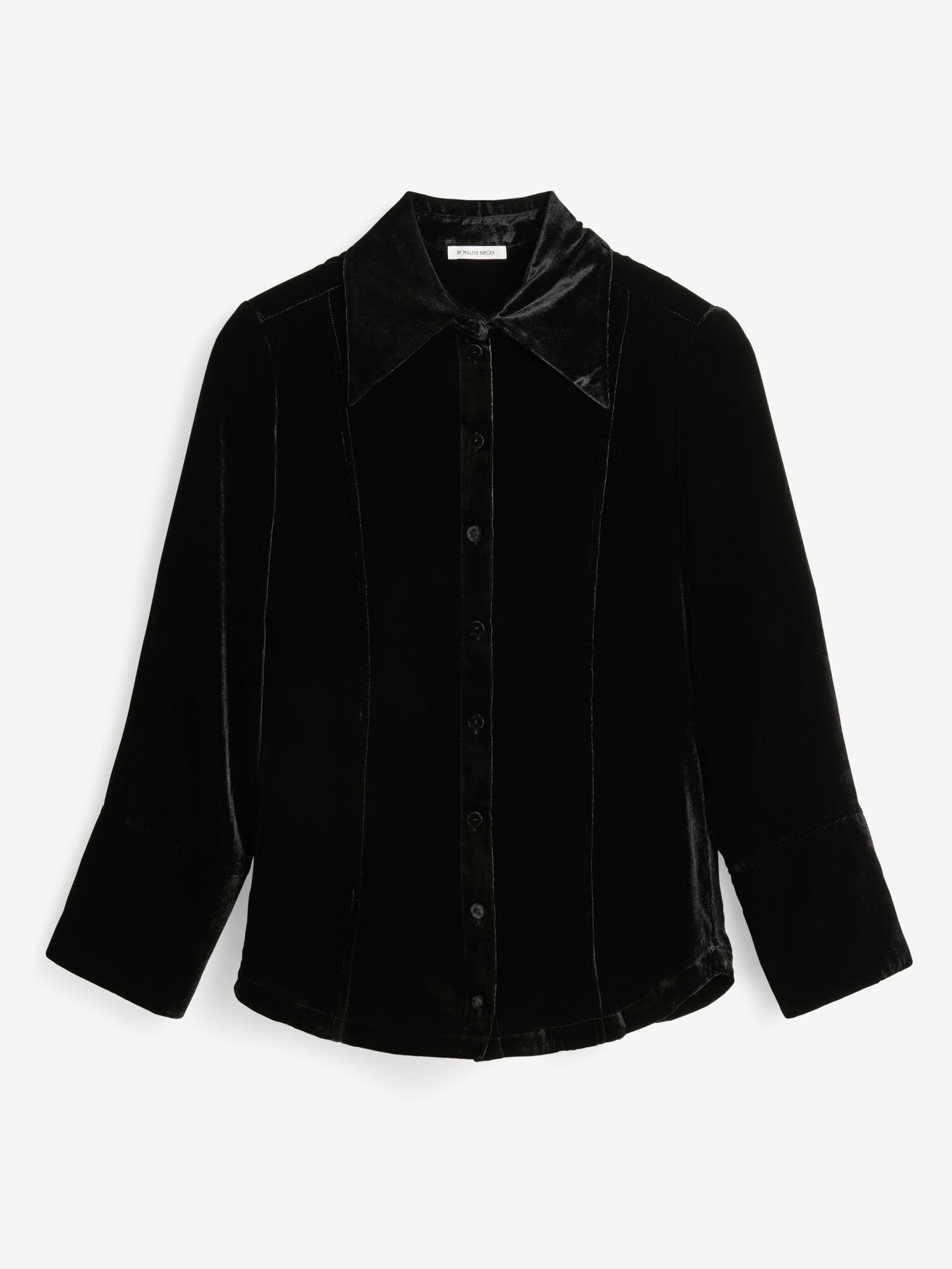 Black By Malene Birger Rosiannas Velvet Shirts | AU_BB62801