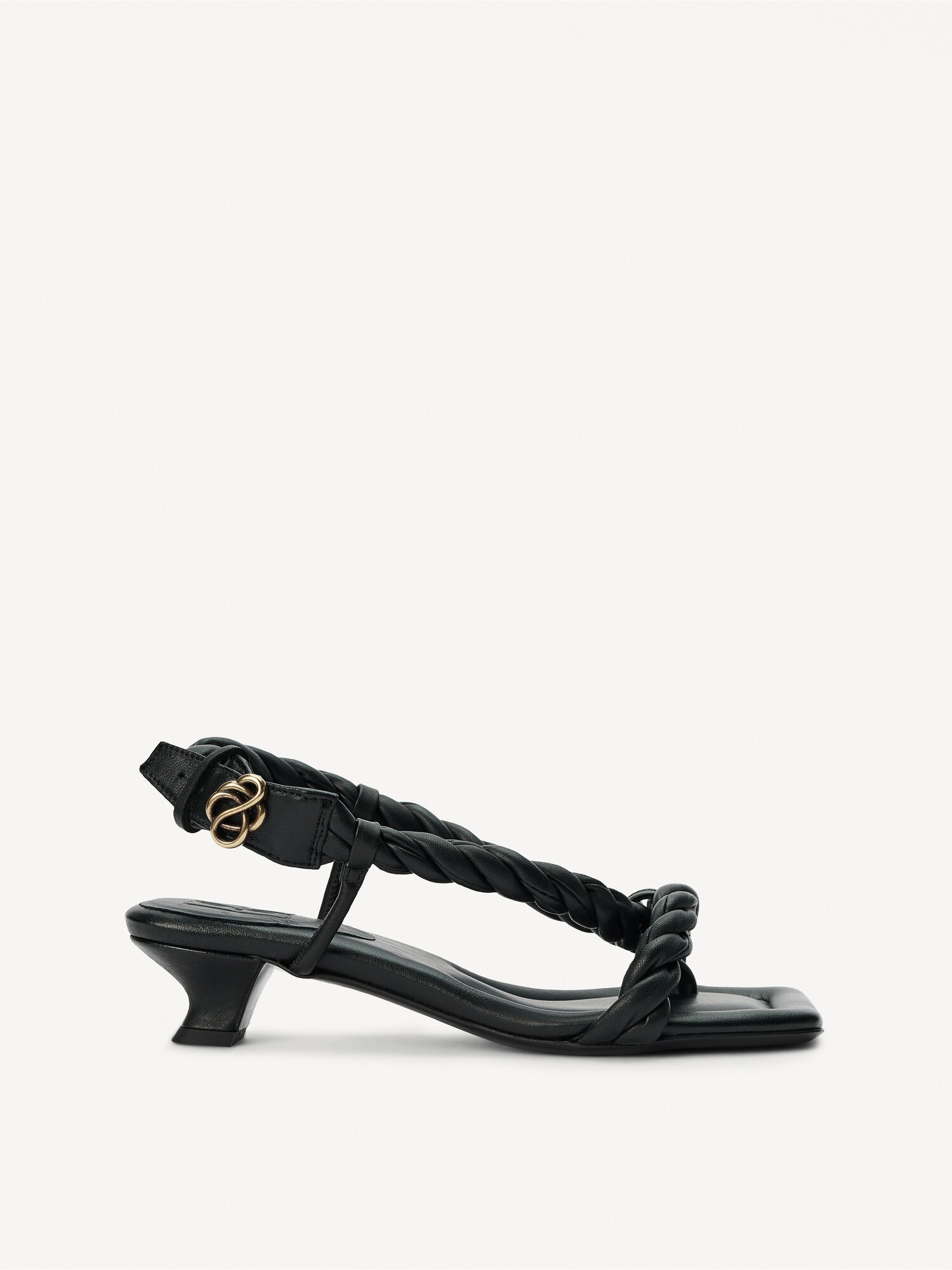 Black By Malene Birger Temona Leather Sandals Shoes | AU_BB86075