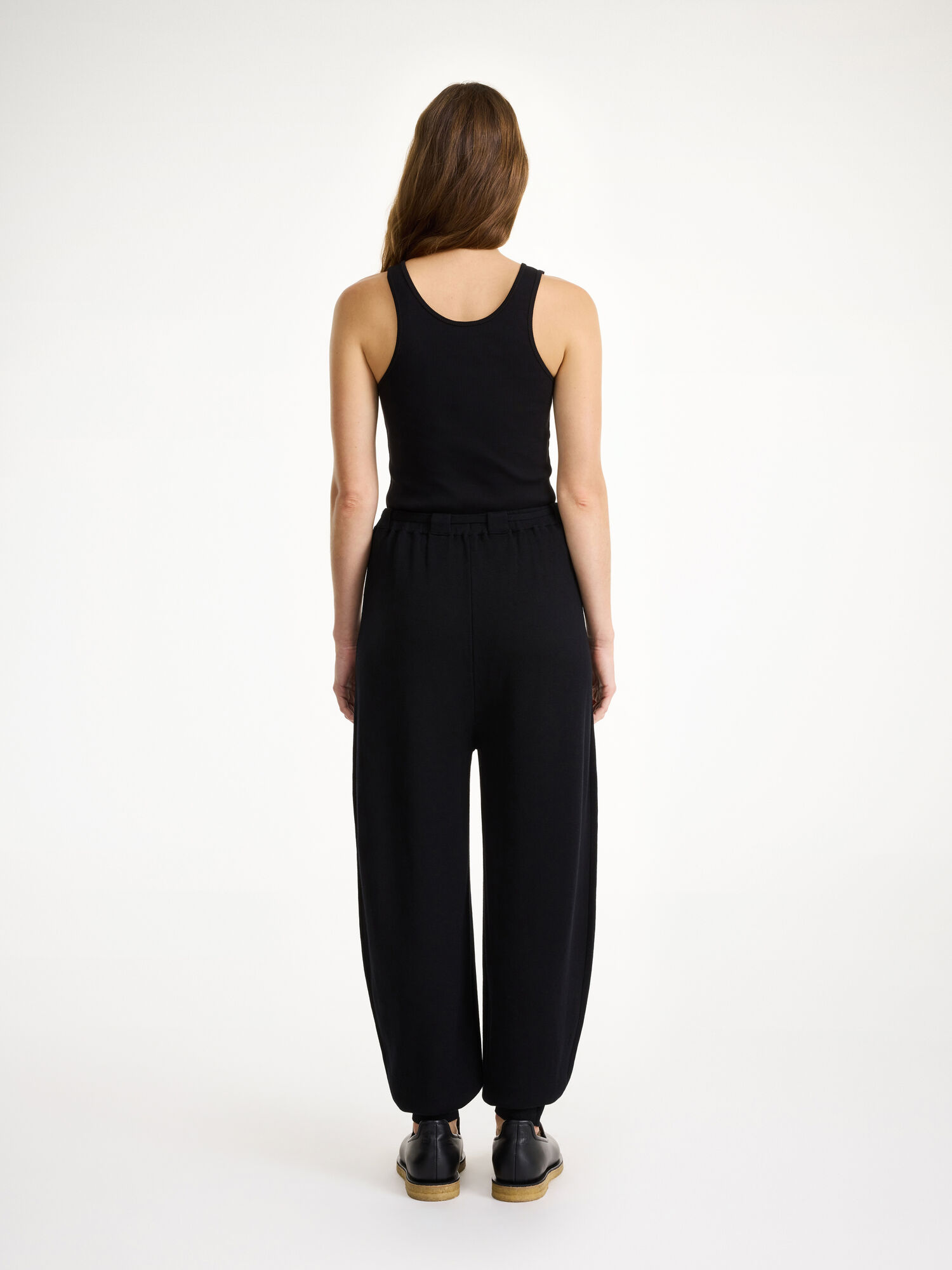 Black By Malene Birger Tevana High-waisted Trousers | AU_BB15257