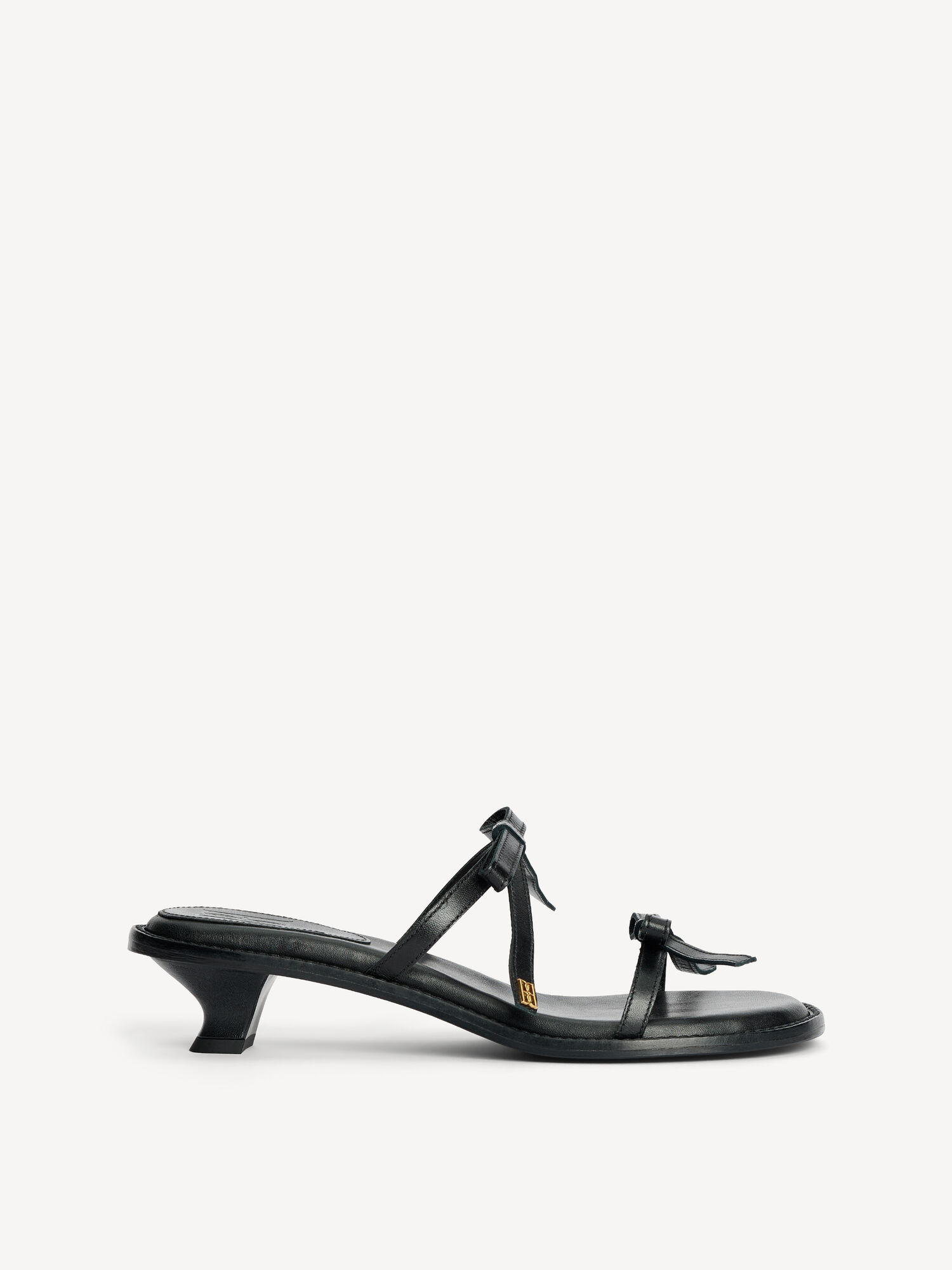 Black By Malene Birger Tianno Leather Sandals Shoes | AU_BB30165