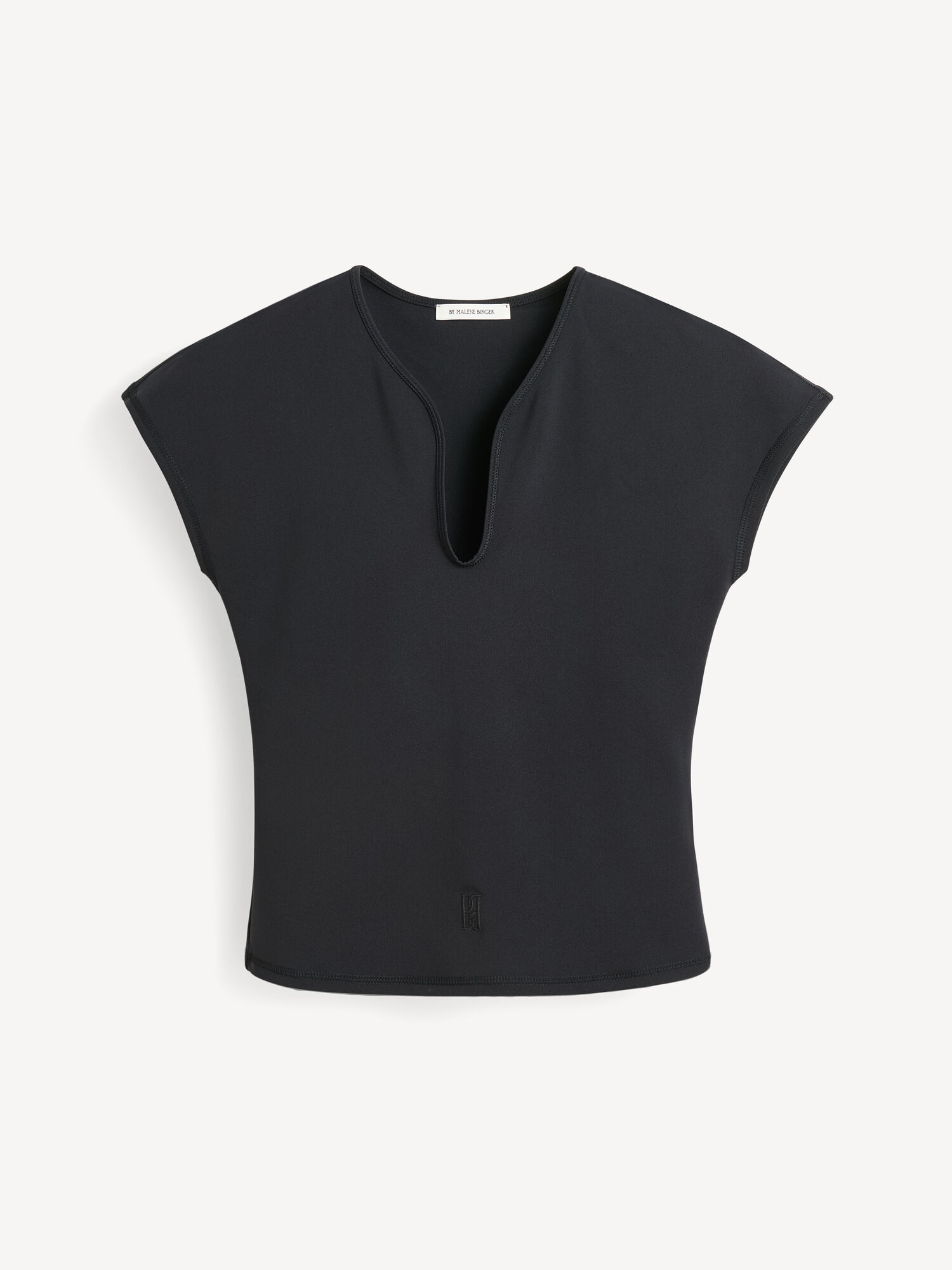 Black By Malene Birger Venazia Athletic Top Athleisure Wear | AU_BB25218