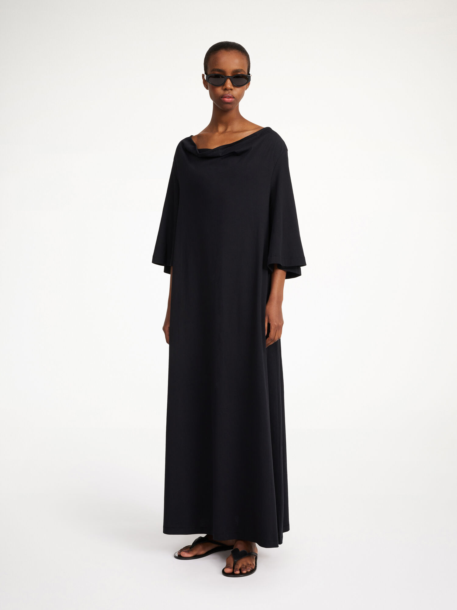 Black By Malene Birger Yalia Maxi Dress | AU_BB95466